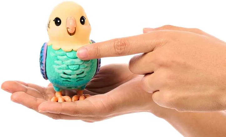 Moose Interaktyvus žaislinis paukščiukas Little Live Pets My Really Real Bird & Cage Indie