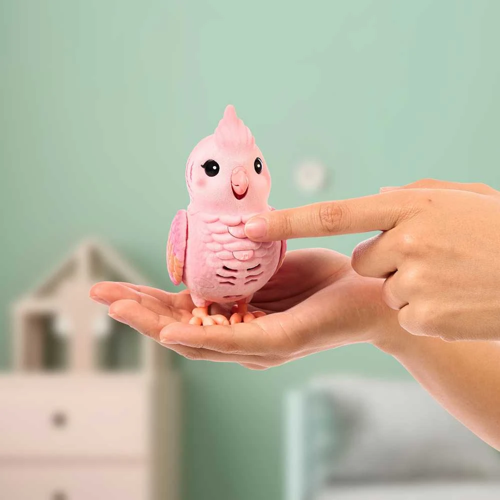 Moose Interaktyvus žaislinis paukščiukas Little Live Pets My Really Real Bird & Cage Indie