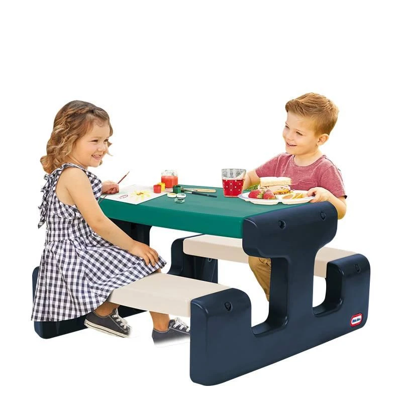 Little Tikes Vaikų Picnic Stalas Mėlynas-Zalias