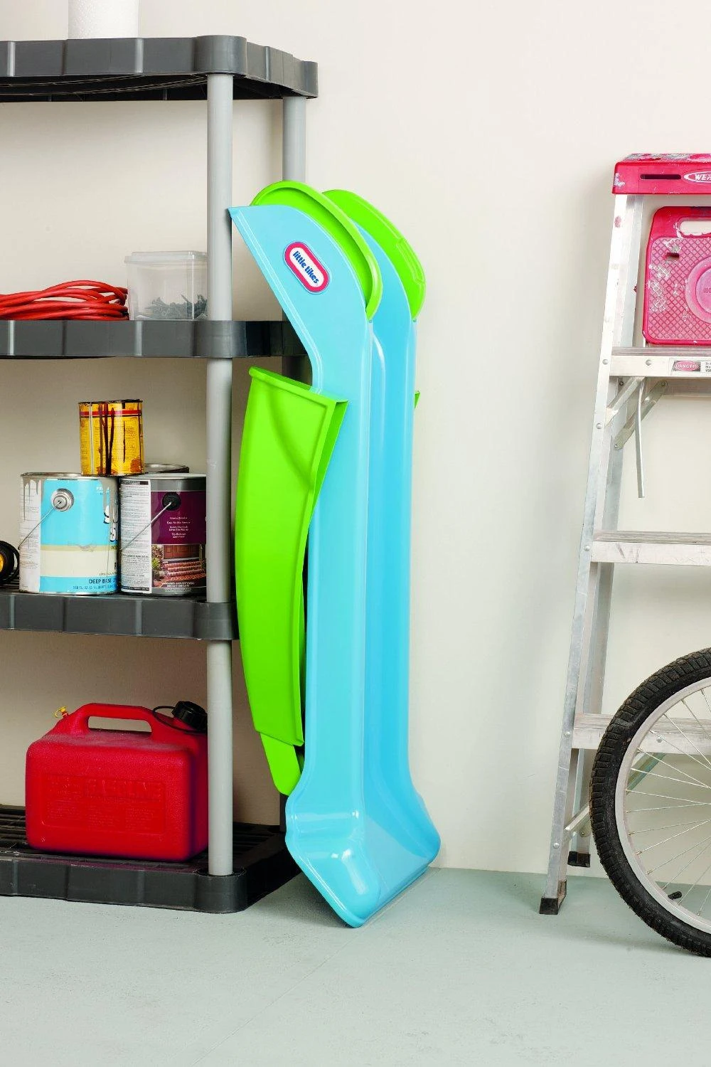 „Little Tikes Garden Slide“ pirmiausia slidinkite mano pirmąjį 95 cm mėlyną