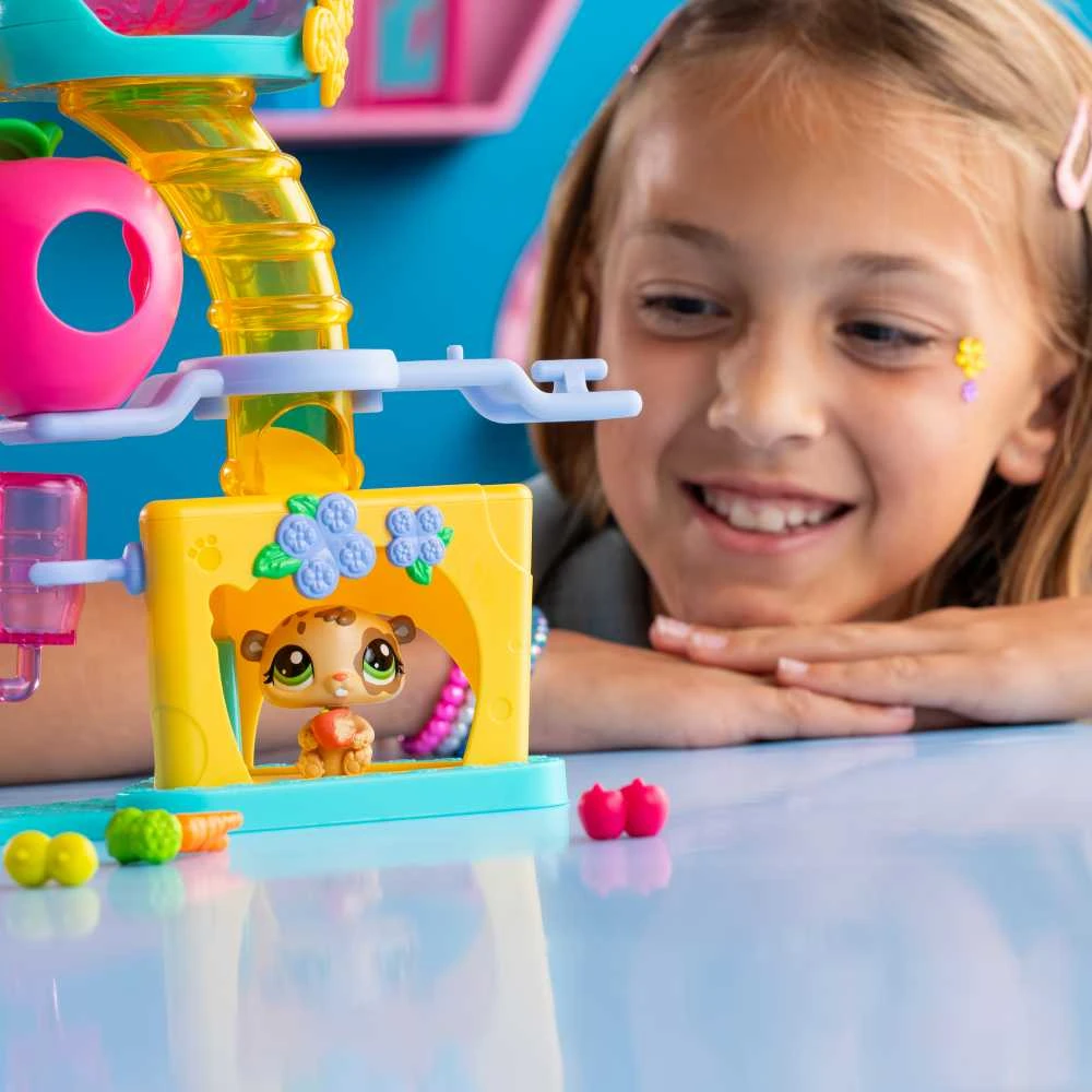 TM Toys LITTLEST PET SHOP rinkinys Linksmybių fabriko žaidimų aikštelė