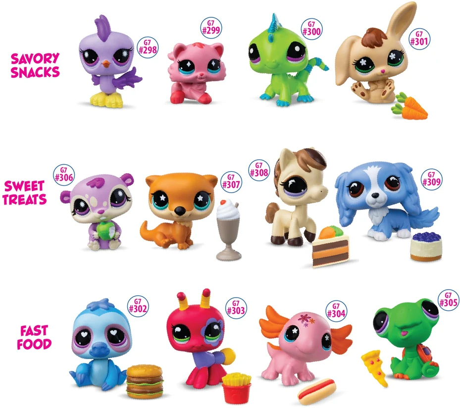 Littlest Petshop LITTLEST PET SHOP Rinkinys „Skanėstai“