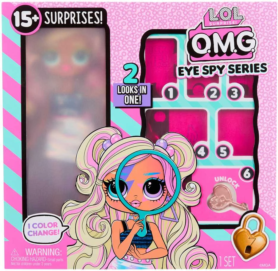 Lėlytė MGA L.O.L. SURPRISE EYE SPY OMG