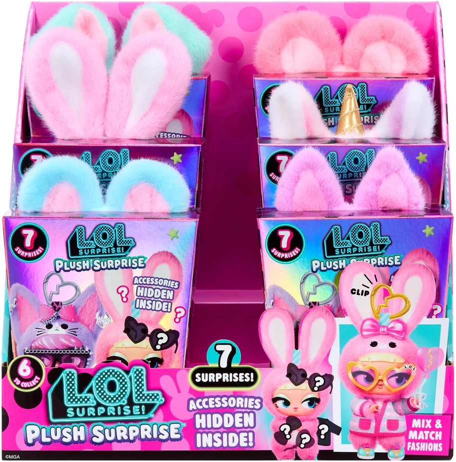 L.O.L Surprise L.O.L. - Pliušinių staigmenų rinkinys PDQ (249498)