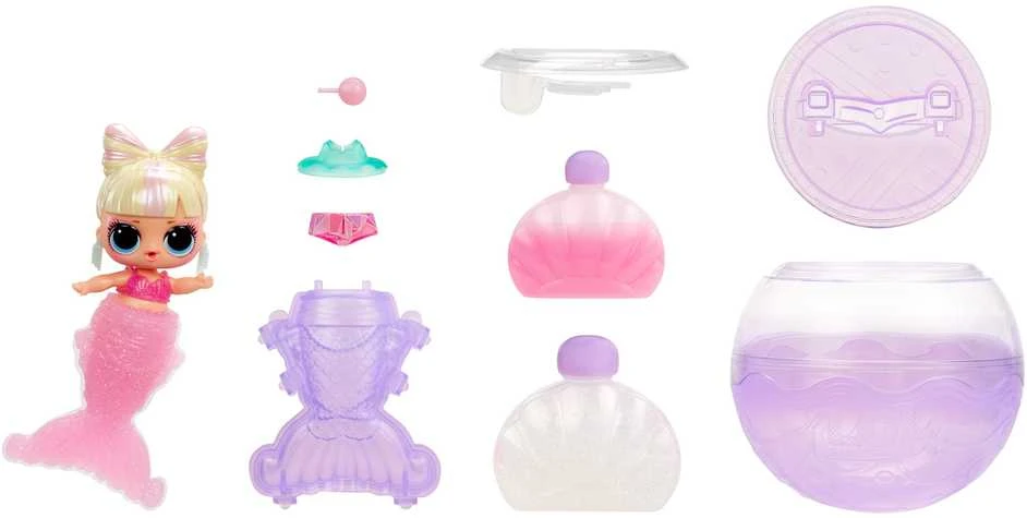 L.O.L. SURPRISE Mini lėlytė undinėlė aprašymas - Prekės nuotrauka