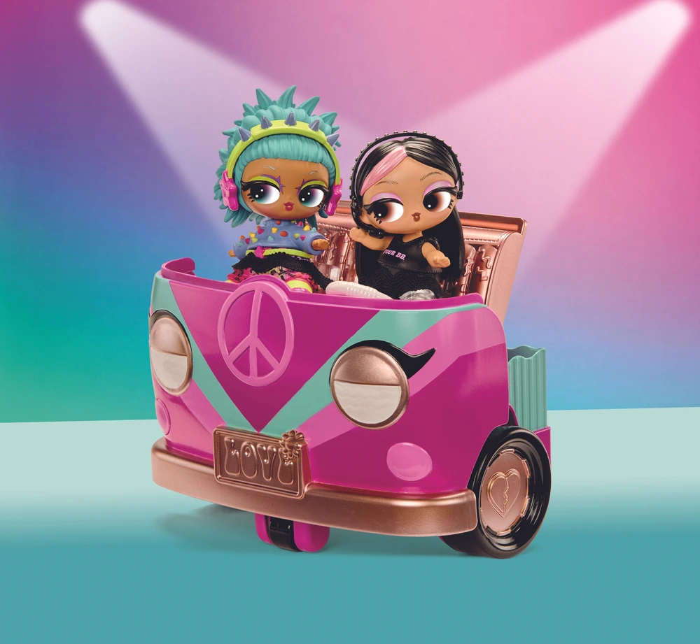 L.O.L. SURPRISE Rinkinys „Muzikos festivalio autobusas“