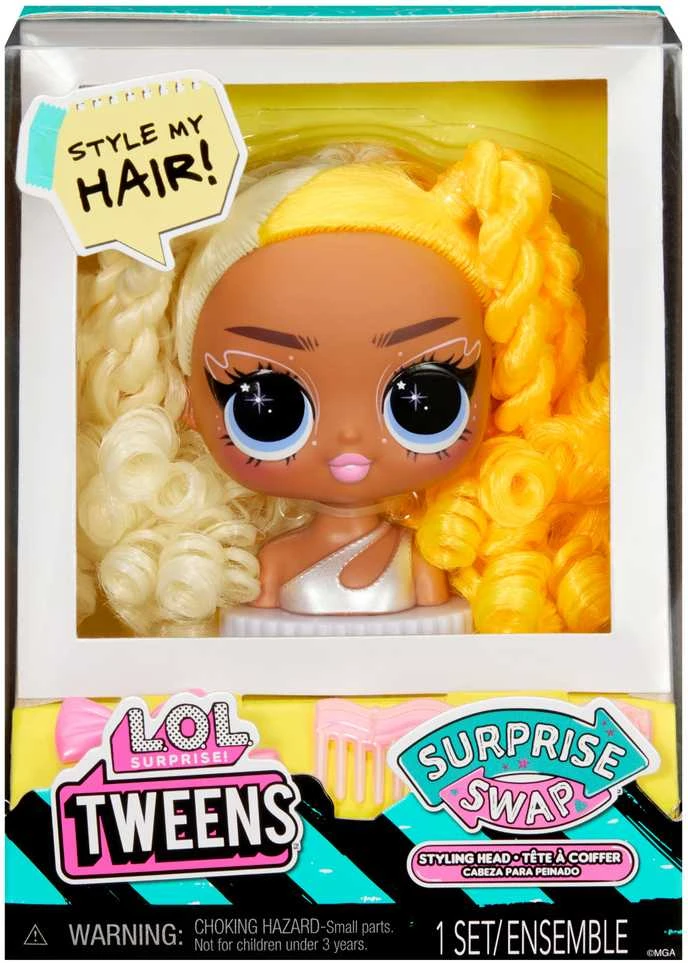 LOL Surprise Tweens Surprise Swap - Stilizavimo galvos