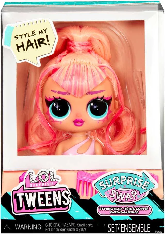 LOL Surprise Tweens Surprise Swap - Stilizavimo galvos