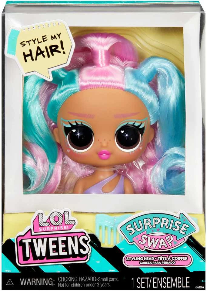 LOL Surprise Tweens Surprise Swap - Stilizavimo galvos