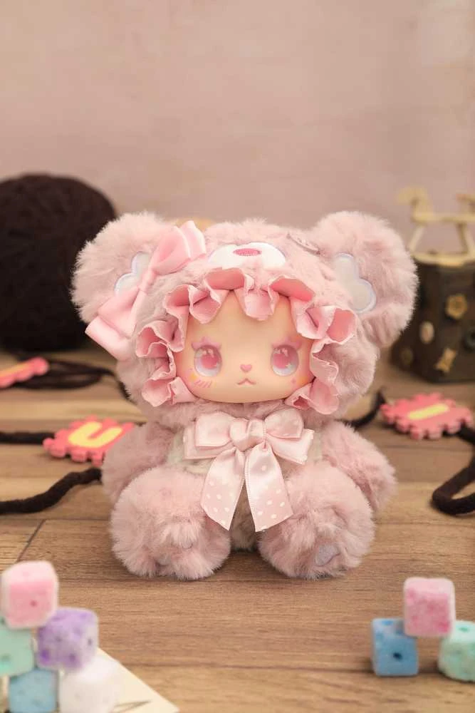 LUCKY EMMA Lovely Emma Pliušinis raktų pakabukas-siurprizas - Bear Alliance Series
