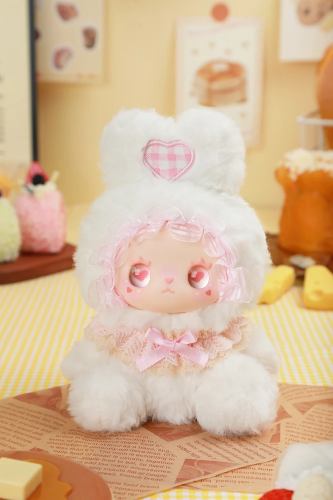 LUCKY EMMA LOVELY EMMA Pliušinis raktų pakabukas-siurprizas - Sweet Treat Bunnies