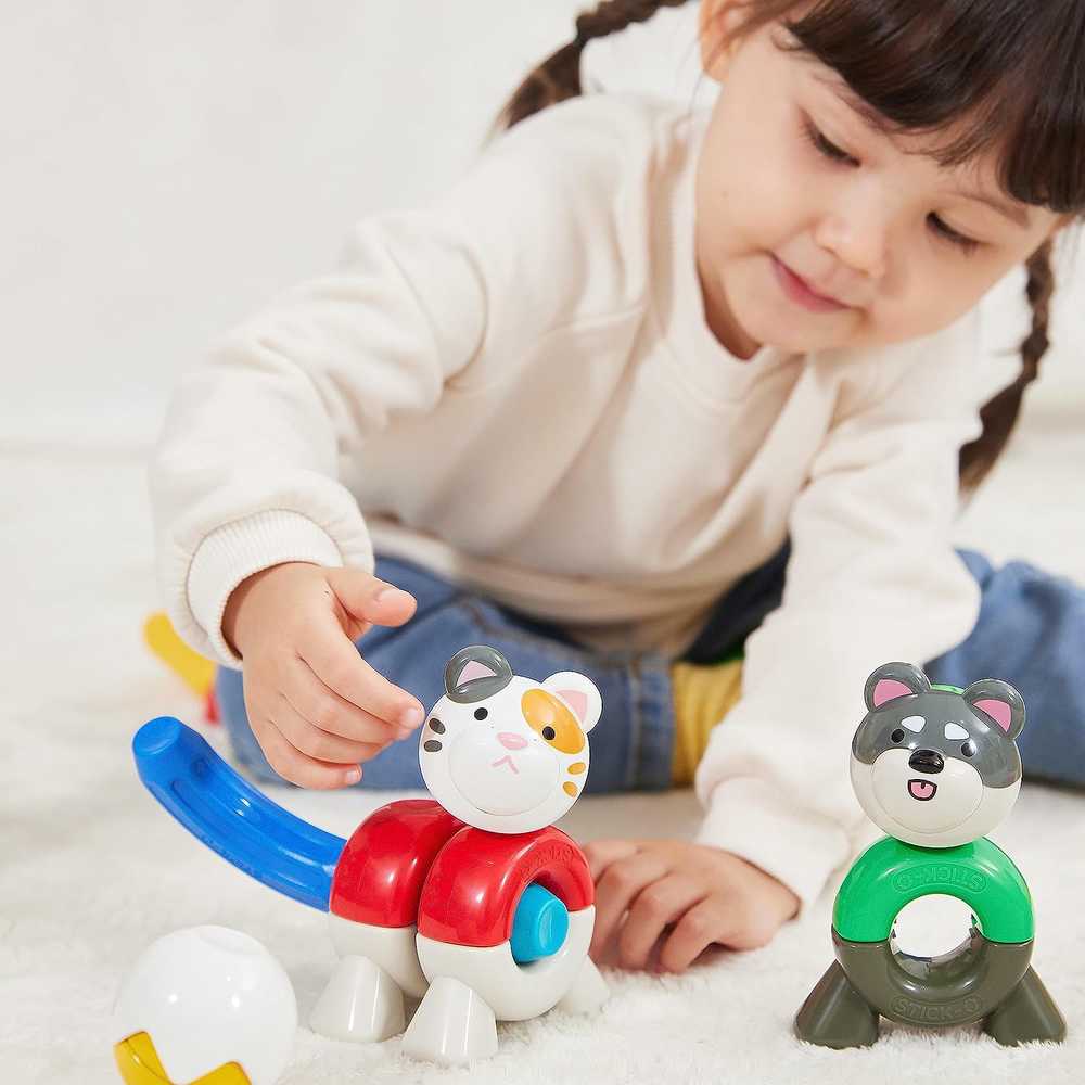 MAGFORMERS Magnetinis rinkinys „Gyvūnėlių slėpynės“ aprašymas - Prekės nuotrauka