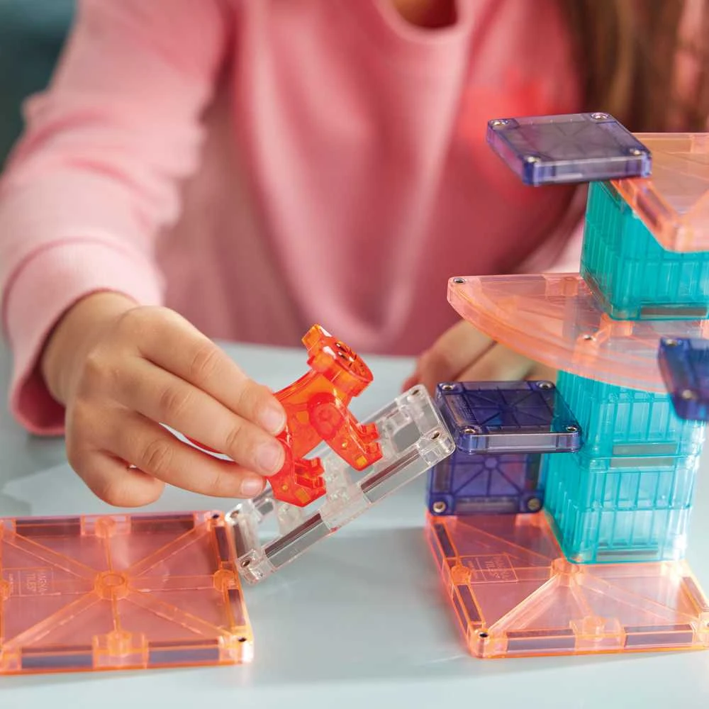 MAGNA-TILES Magnetinis konstruktorius „Kačiuko draskyklė“, 13 det.