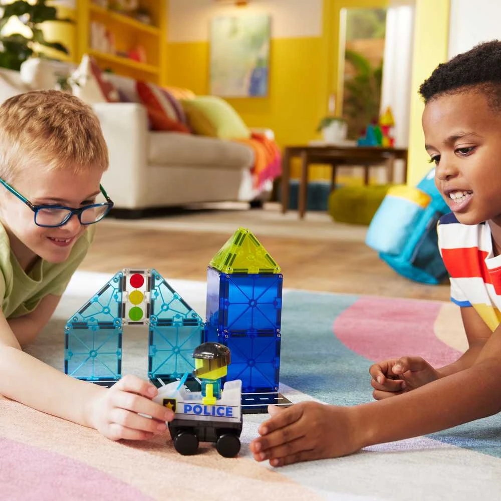 Kontext MAGNA-TILES Magnetinis konstruktorius „Policijos patrulis“, 20 det.