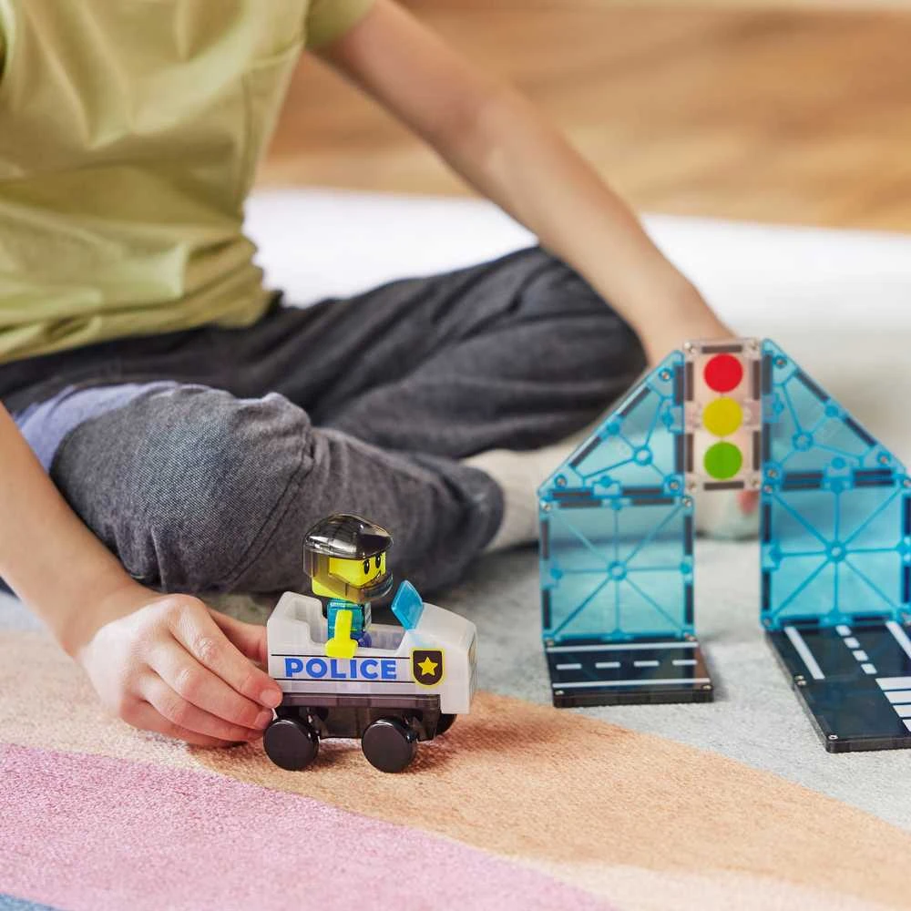 Kontext MAGNA-TILES Magnetinis konstruktorius „Policijos patrulis“, 20 det.