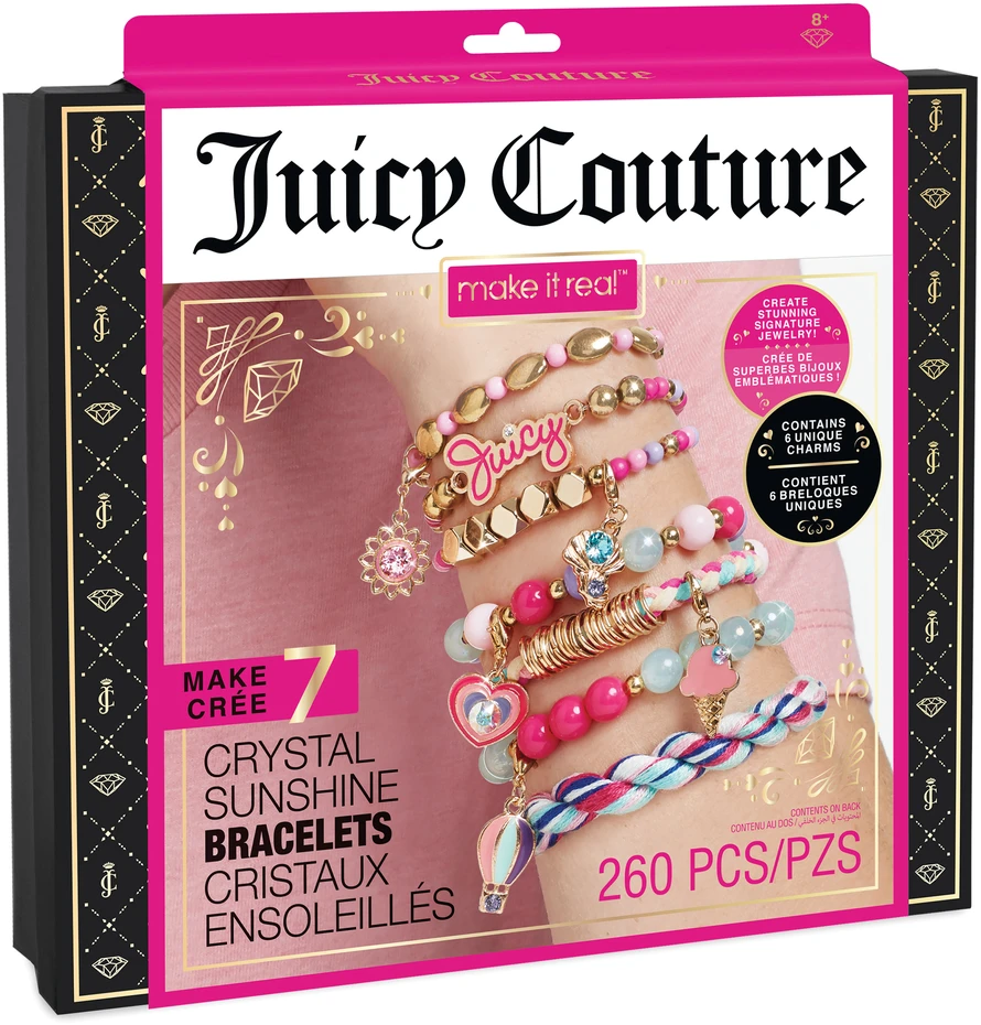 MAKE IT REAL „Juicy Couture“ Kristalinės saulės apyrankės