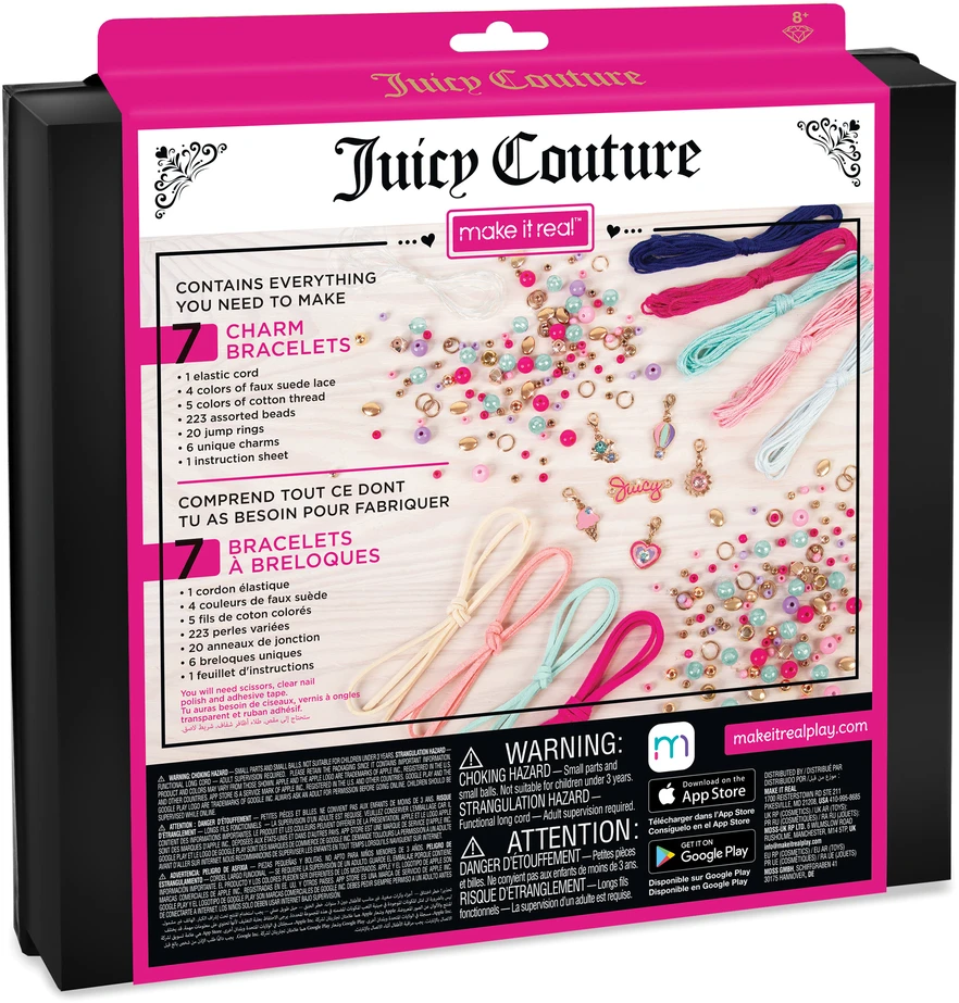 MAKE IT REAL „Juicy Couture“ Kristalinės saulės apyrankės