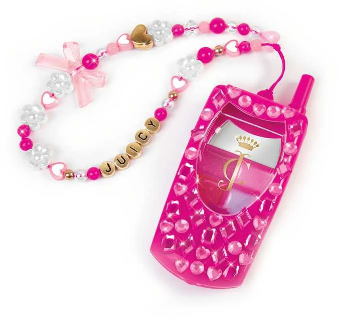 JUICY COUTURE MAKE IT REAL „“ kūrybinis rinkinys su lūpų blizgiais „Telefonas“