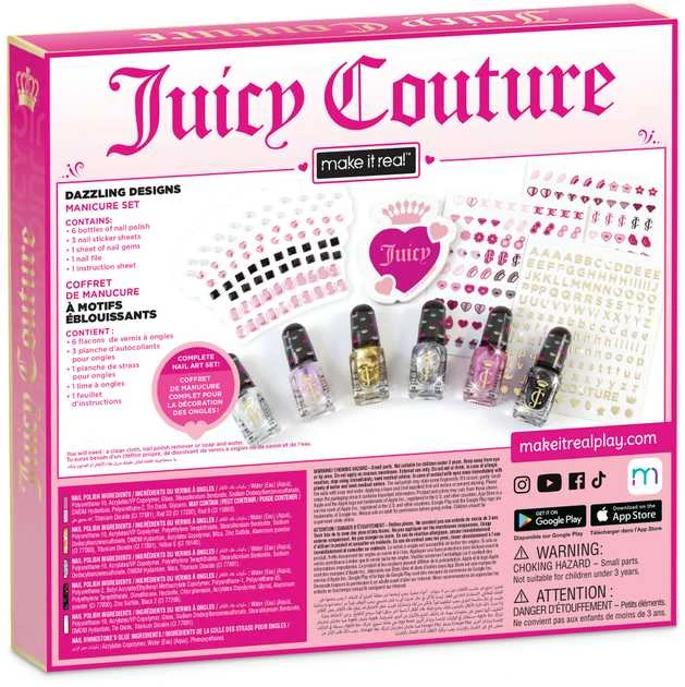 JUICY COUTURE MAKE IT REAL manikiūro rinkinys