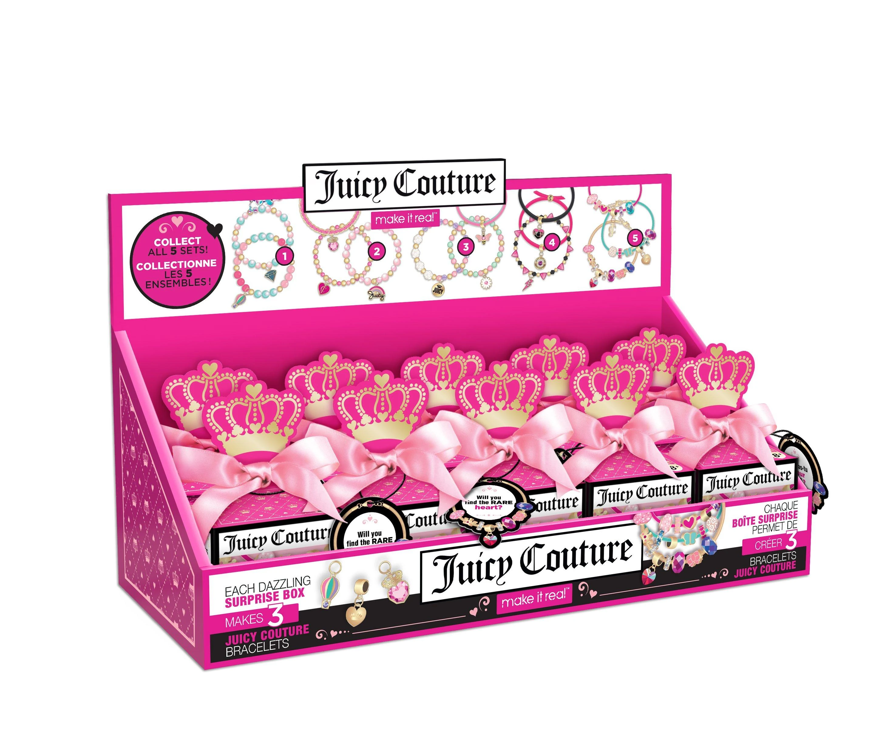 MAKE IT REAL „Juicy Couture“ papuošalų gaminimo rinkinys-siurprizas