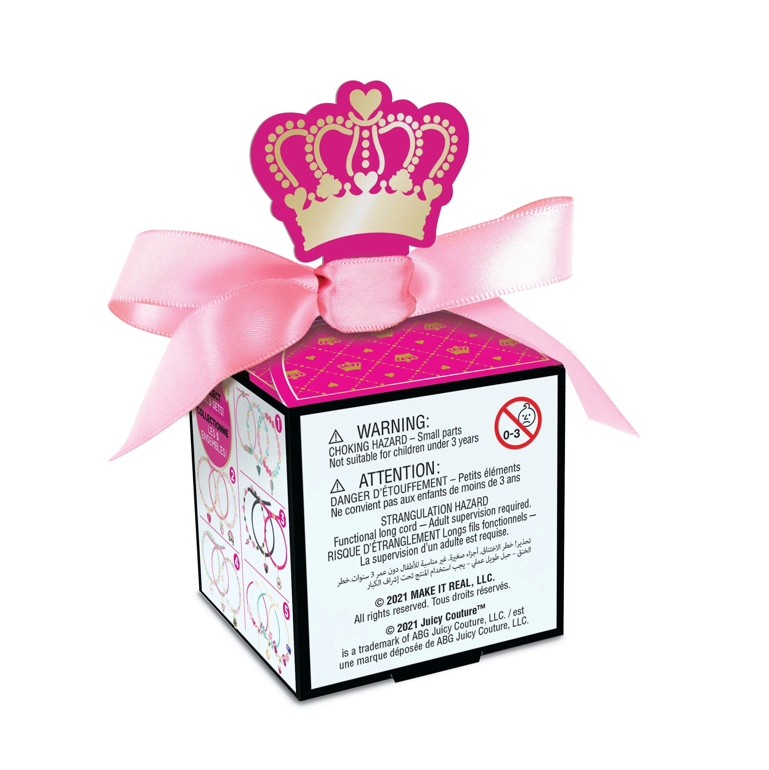 MAKE IT REAL „Juicy Couture“ papuošalų gaminimo rinkinys-siurprizas
