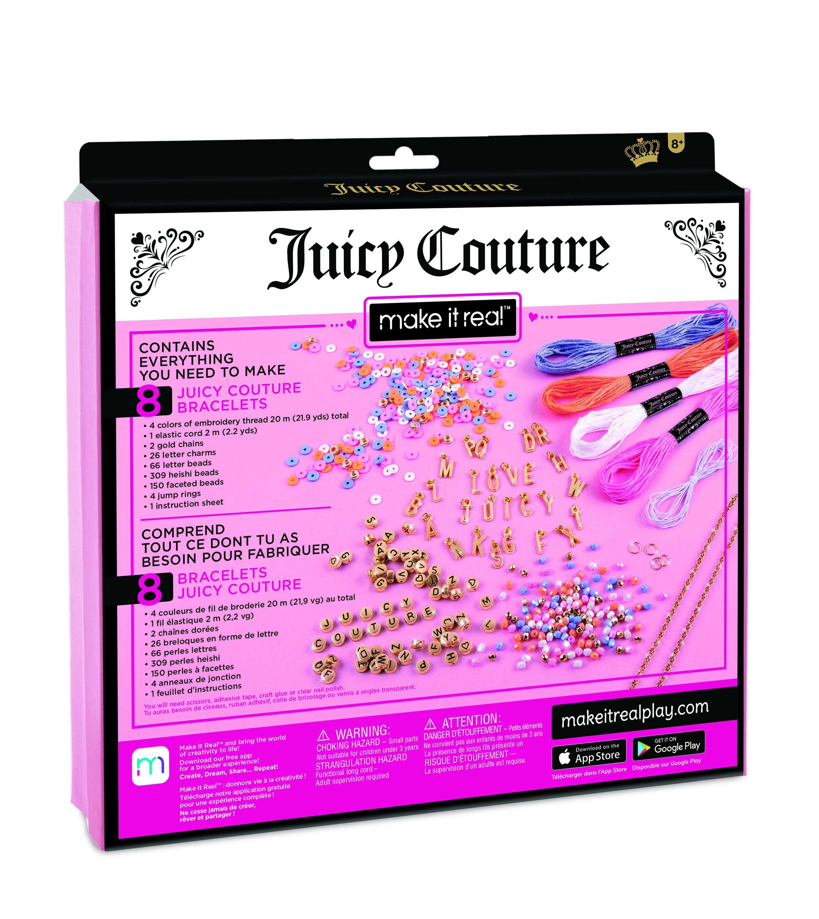 MAKE IT REAL „Juicy Couture“ rinkinys „Meilės laiškai“