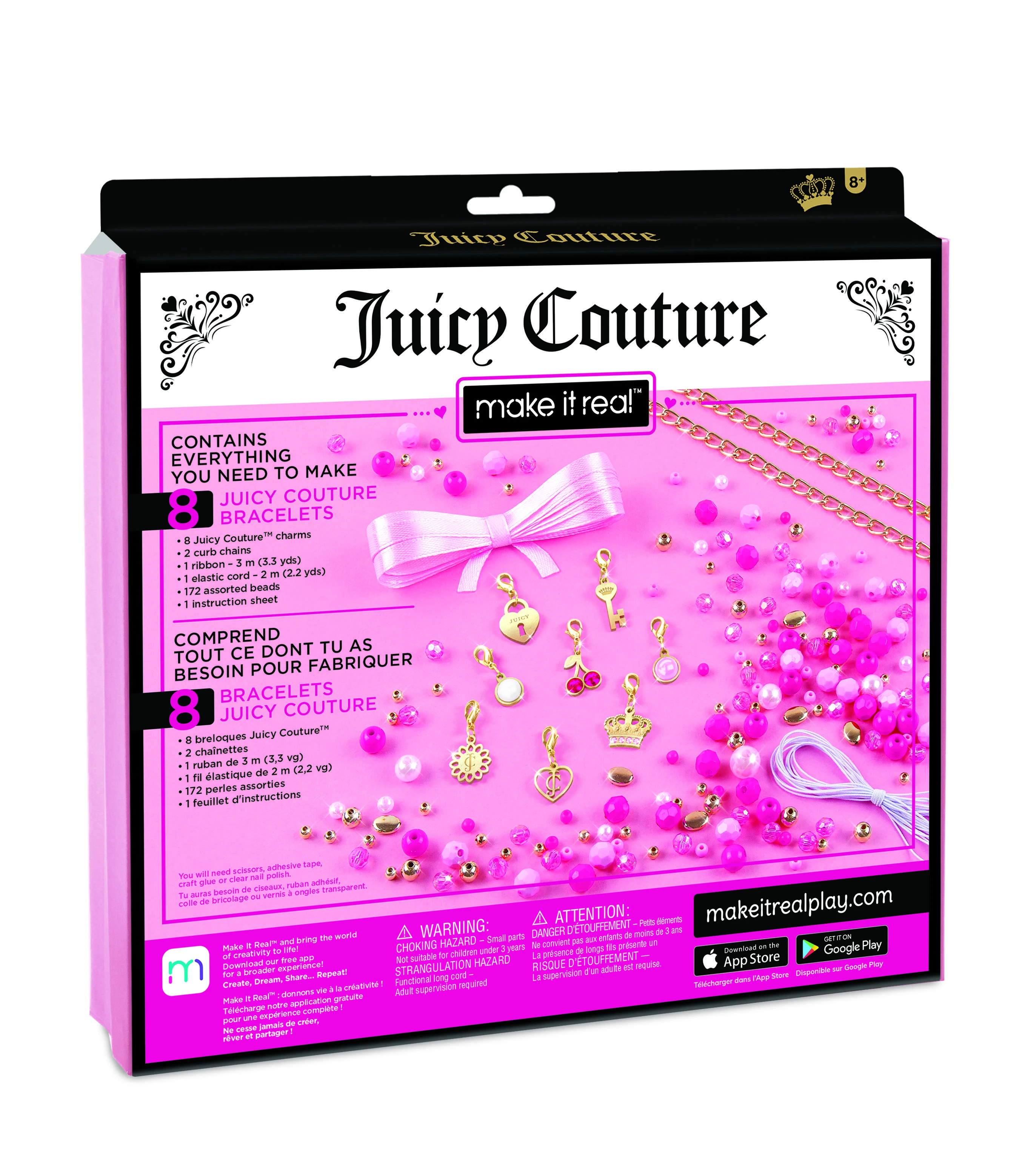 MAKE IT REAL „Juicy Couture“ rinkinys „Tobula rožinė“