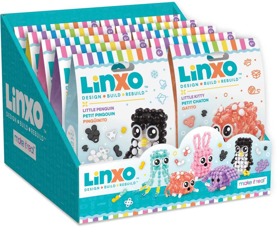 MAKE IT REAL „LinXo“ kūrybinis rinkinys „Draugystės gyvūnėlis“