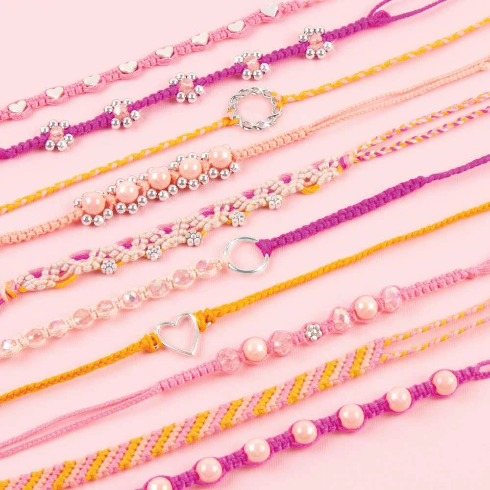 MAKE IT REAL Pintos apyrankės „Macrame“