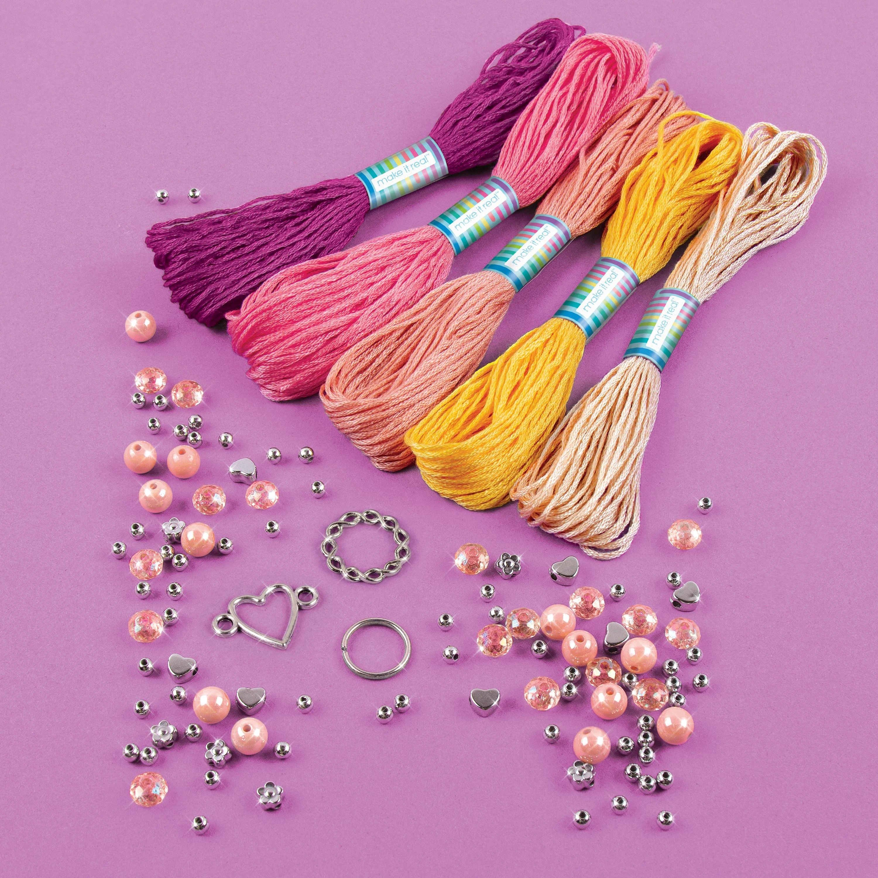 MAKE IT REAL Pintos apyrankės „Macrame“
