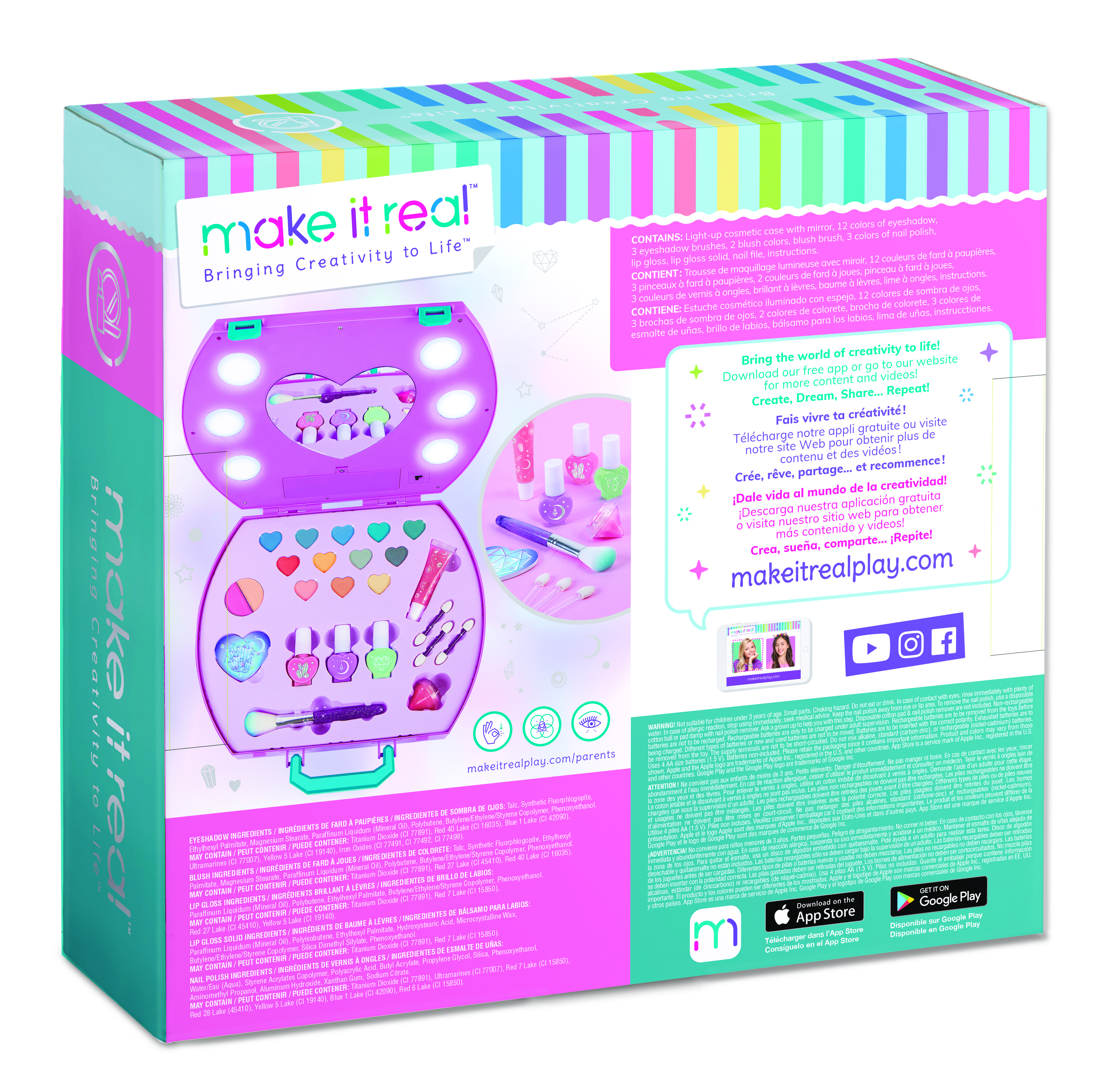 Make It Real apšvietimo kosmetikos studija