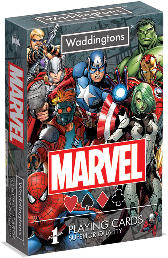 Winning Moves Marvel Universe žaidimų kortos