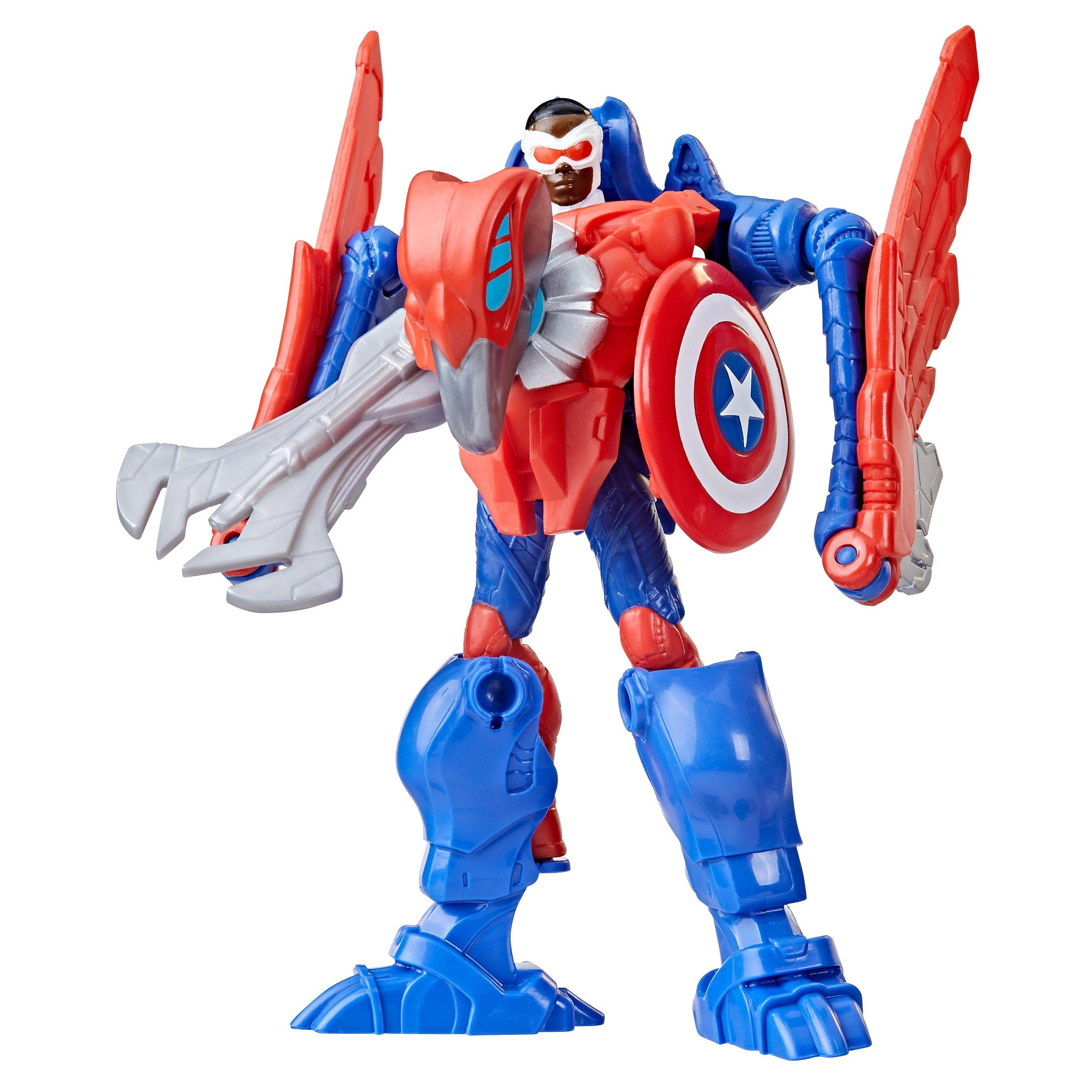 MARVEL MECH STRIKE 3.0 figūrėlė ir kostiumas, 10 cm