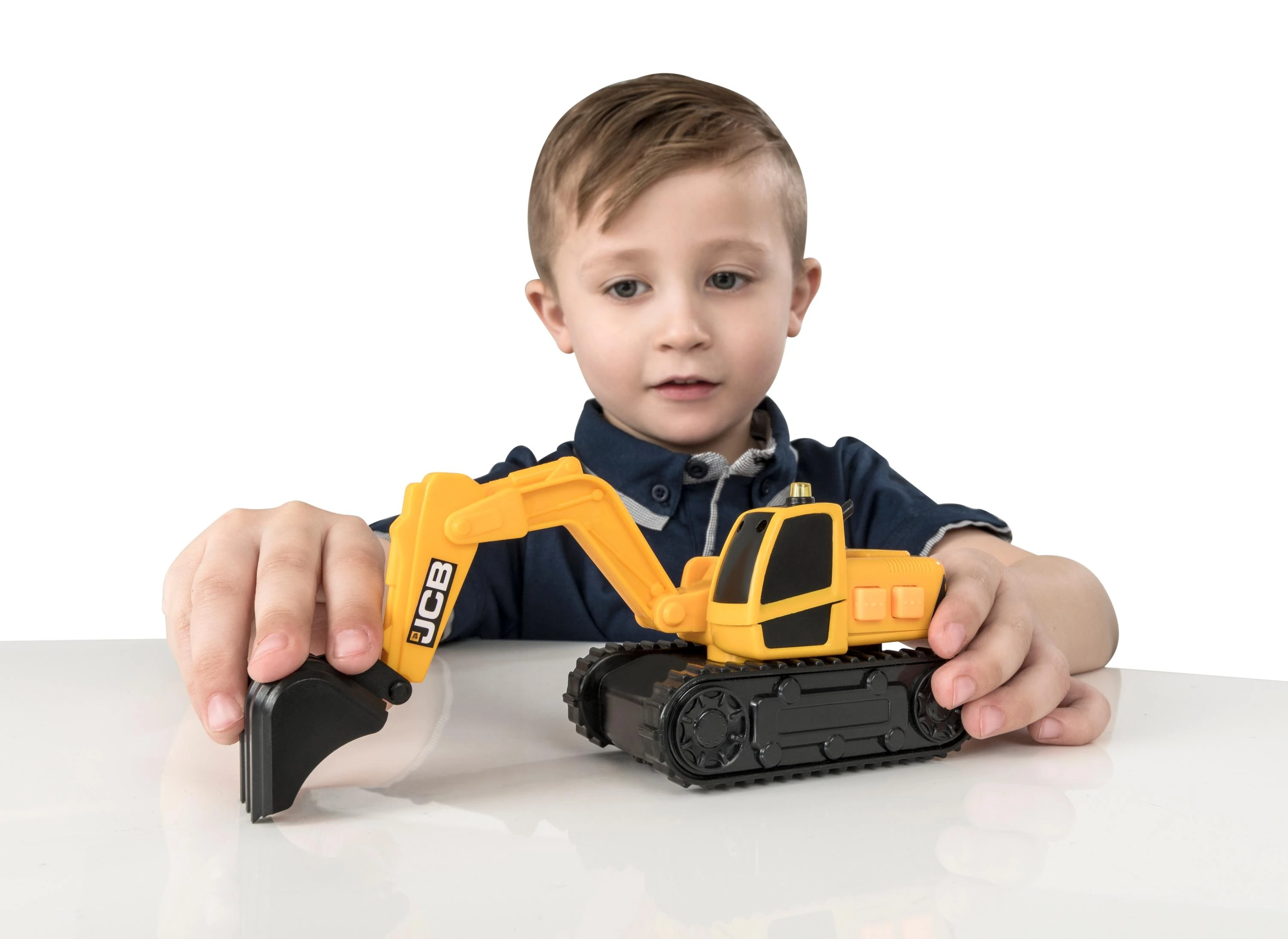 TEAMSTERZ JCB Väike Ekskavaator Heli- ja Valgusega