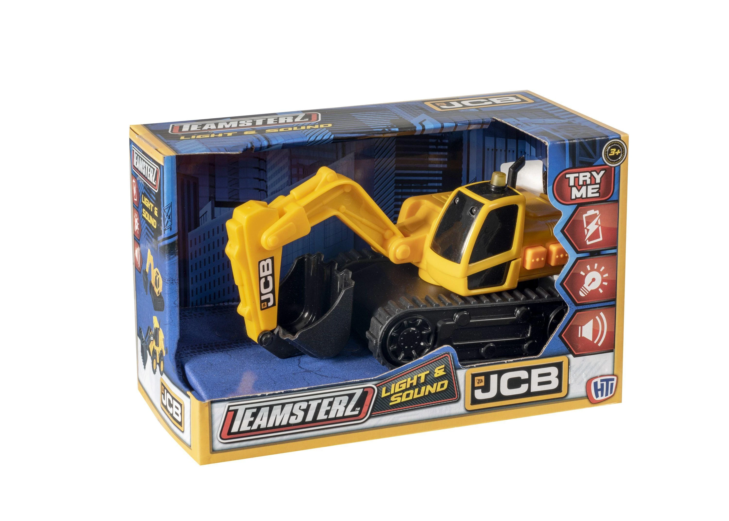 TEAMSTERZ JCB Väike Ekskavaator Heli- ja Valgusega