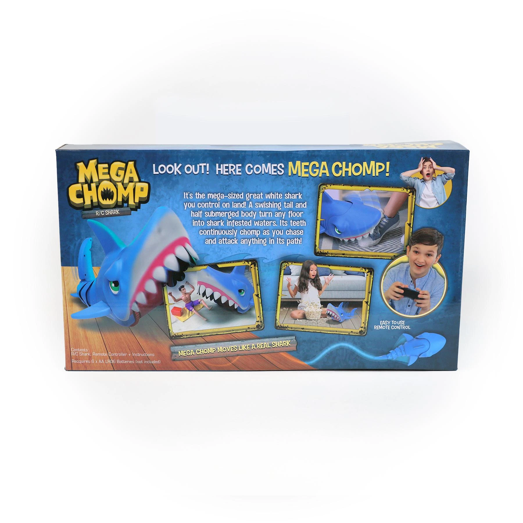 Žaislinis ryklys MEGA CHOMP RC