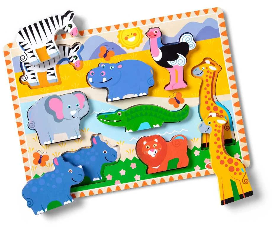 MELISSA & DOUG Dėlionė „Safaris“