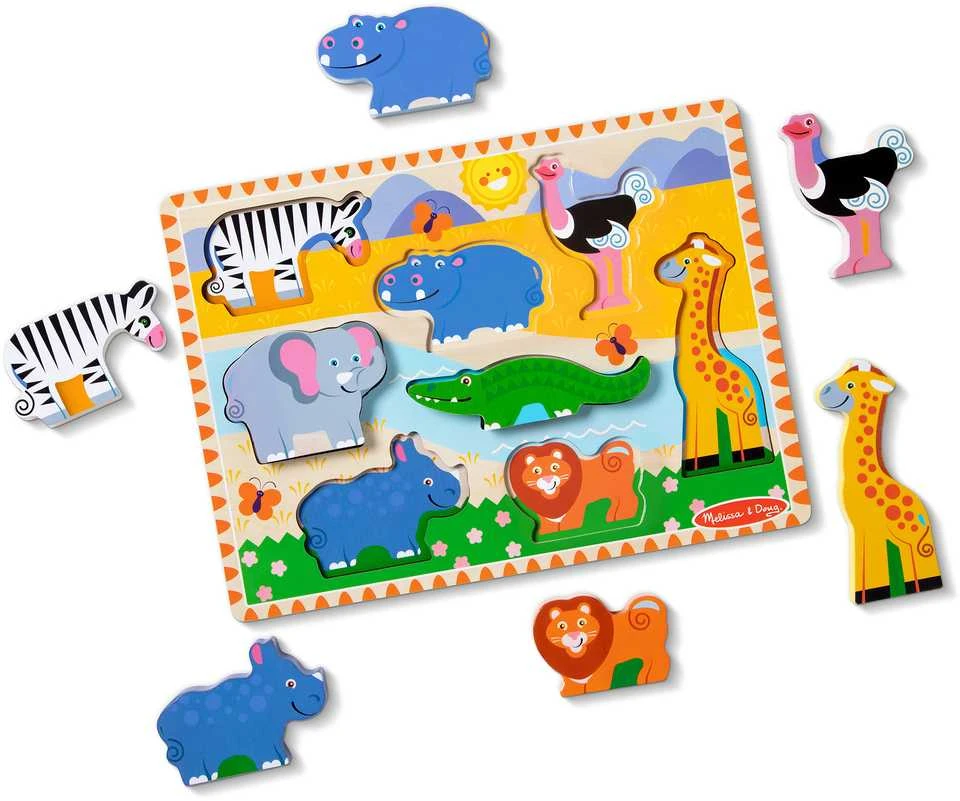 MELISSA & DOUG Dėlionė „Safaris“