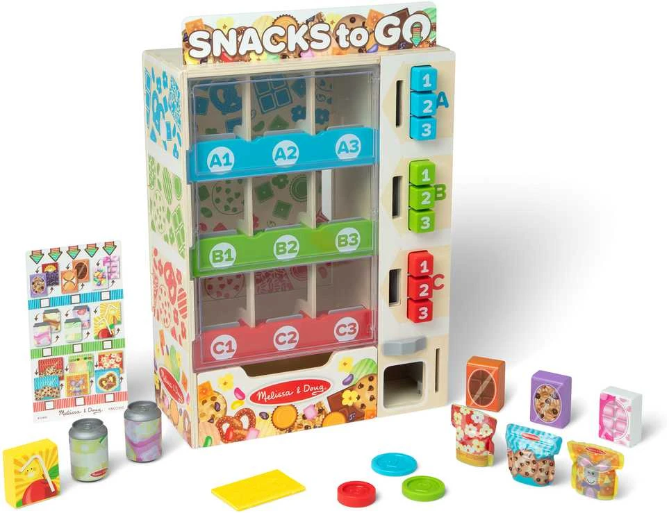 MELISSA & DOUG žaidimų rinkinys Prekybos automatas