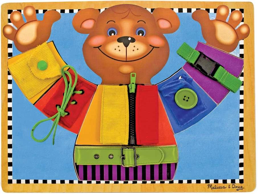 Dėlionė MELISSA & DOUG Puzzle Basic Skills Board