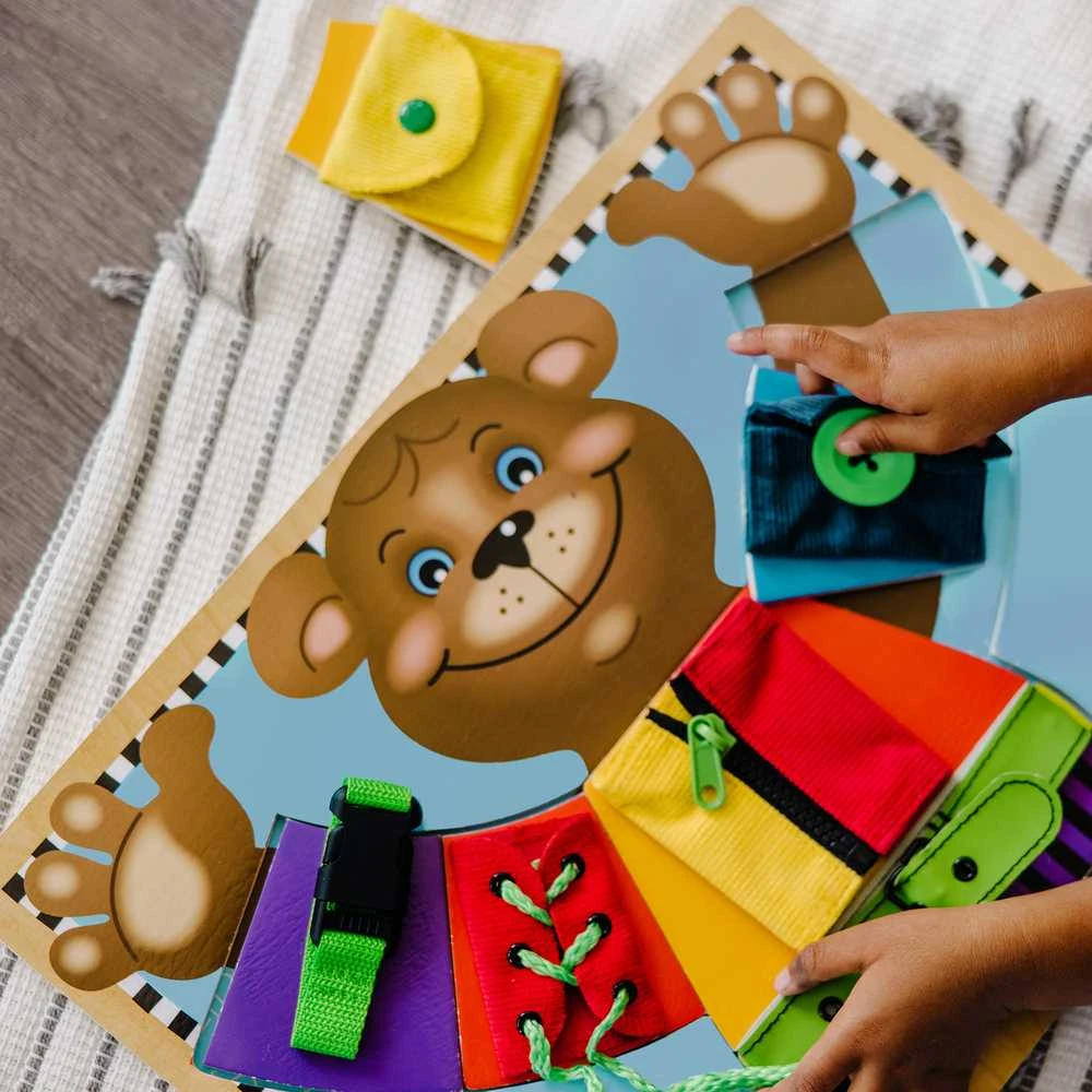 Dėlionė MELISSA & DOUG Puzzle Basic Skills Board