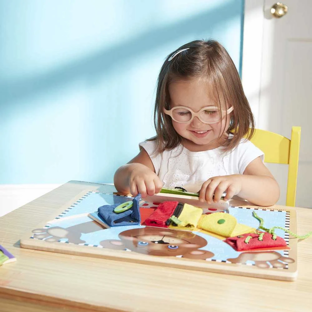 Dėlionė MELISSA & DOUG Puzzle Basic Skills Board