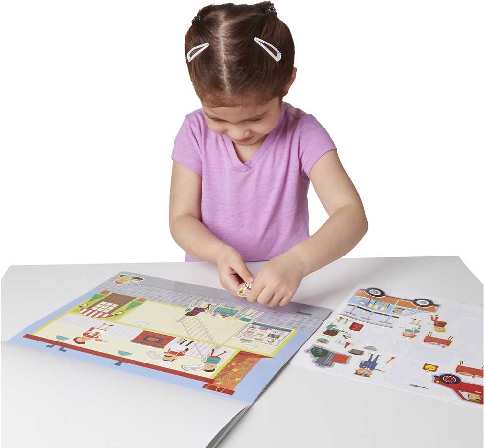 MELISSA & DOUG Reusable Sticker Pad - My Town