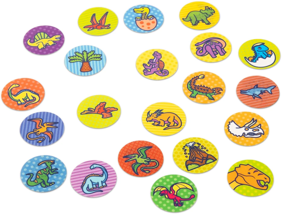 MELISSA & DOUG STICKER WOW! Lipdukai „Dinozauras“