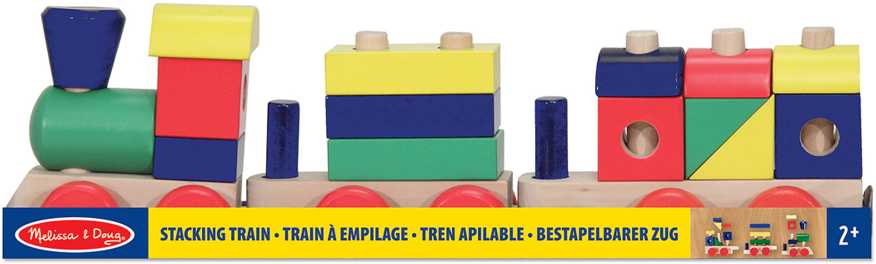 MELISSA & DOUG Traukinukas iš formelių