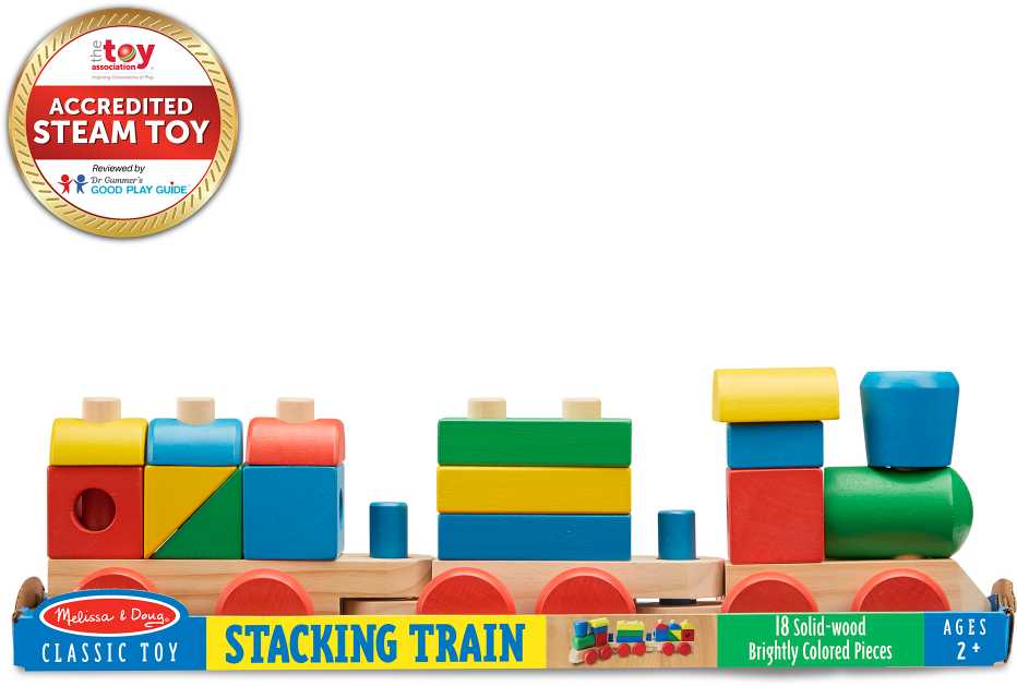 MELISSA & DOUG Traukinukas iš formelių