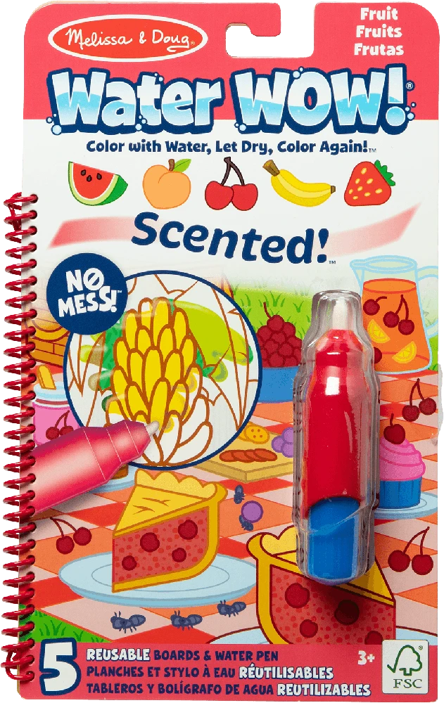 MELISSA & DOUG Vanduo Wow! Fruit Scented Pad