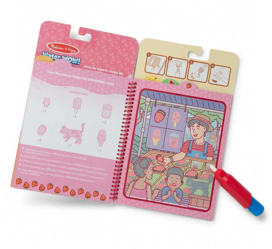 MELISSA & DOUG Vanduo Wow! Fruit Scented Pad