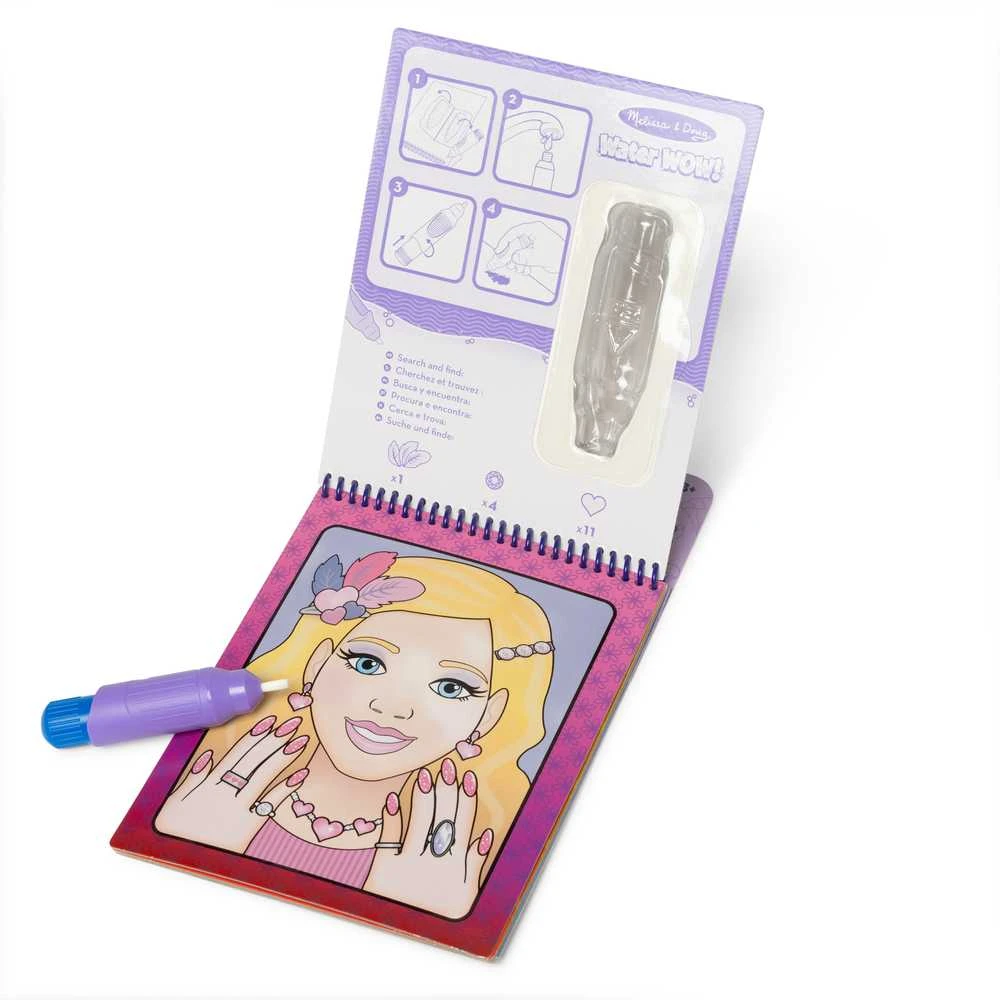 MELISSA & DOUG Vanduo Wow! - Makeup & Manicures