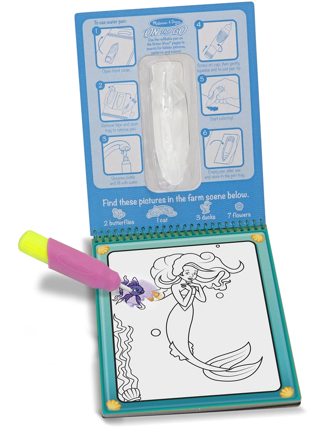 MELISSA & DOUG WATER WOW! Piešimo vandeniu rinkinys „Pasaka“